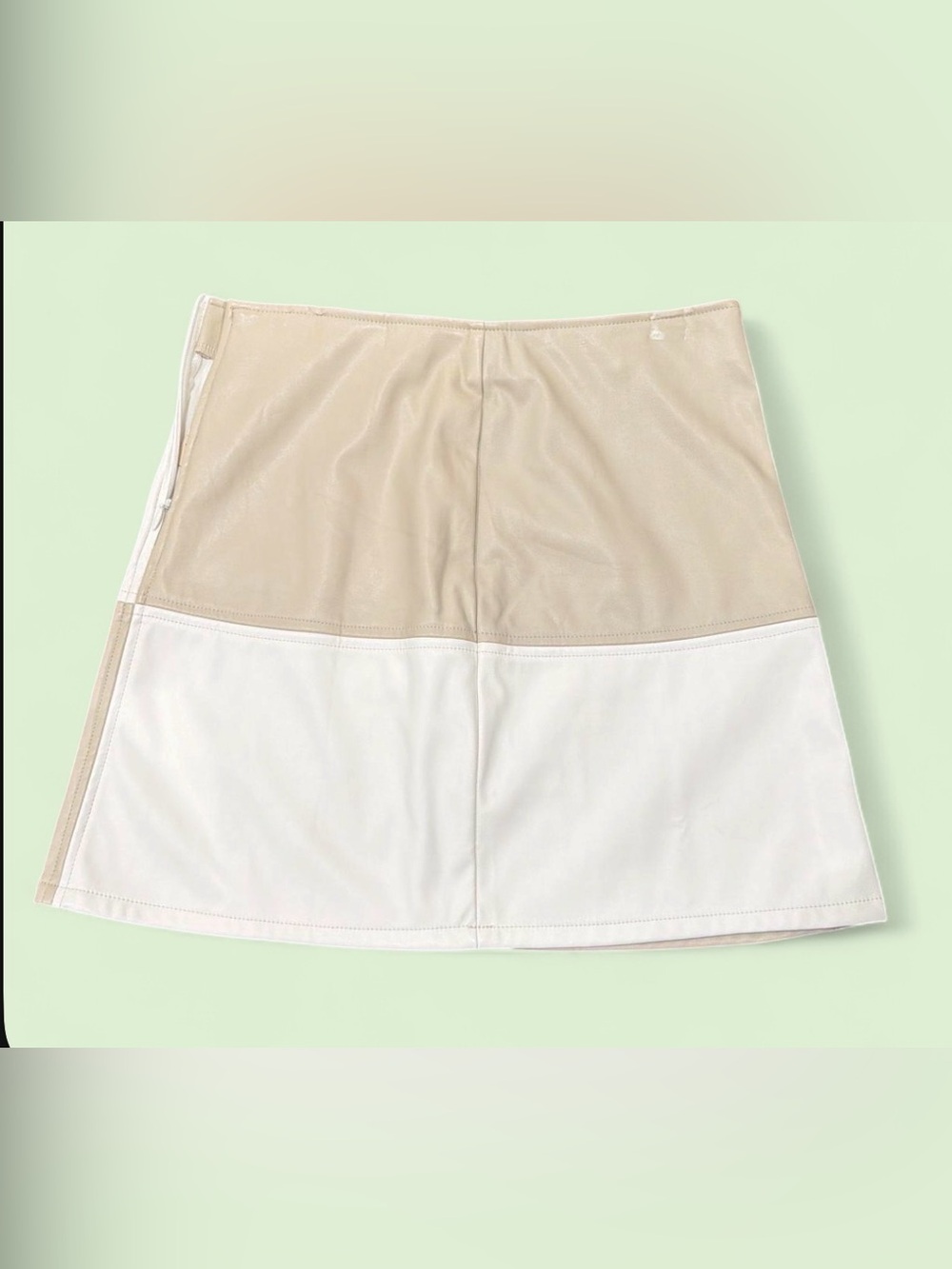 Tilly's West of Melrose Colorblock Mini Skirt